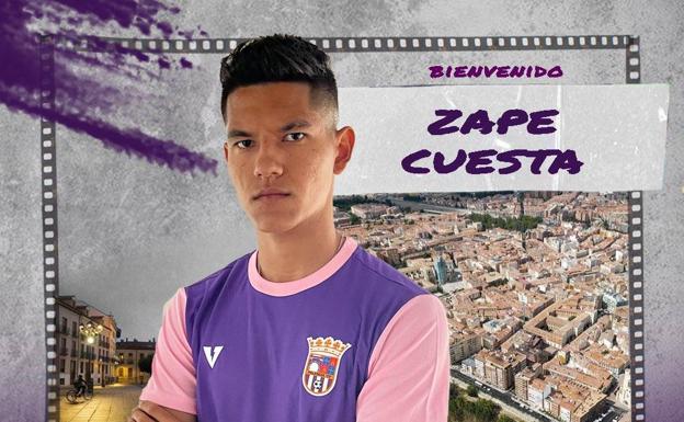 Zape Cuesta, hijo de 'Frank de la jungla', recala en el Palencia CF